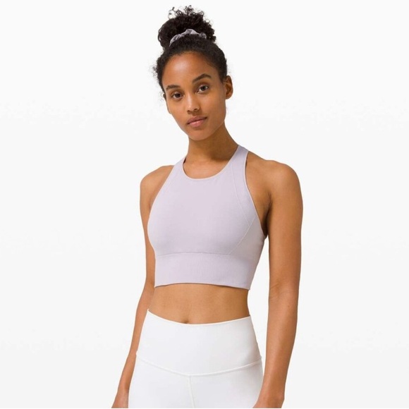 lululemon athletica Other - Lululemon Ebb to Train longline bra top size 4 seamless workout sports bra